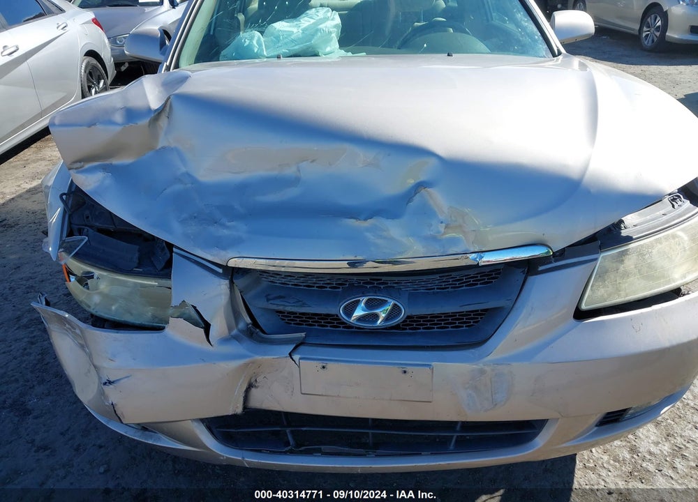 2006 HYUNDAI SONATA GLS V6/LX V6 VIN: 5NPEU46F26H139099
