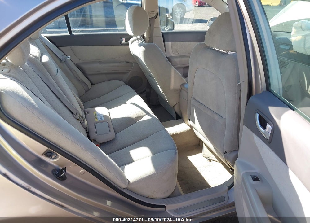 2006 HYUNDAI SONATA GLS V6/LX V6 VIN: 5NPEU46F26H139099