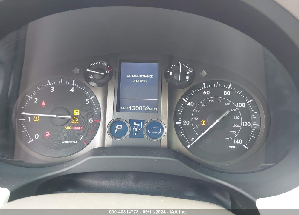 2011 LEXUS 460 VIN: JTJBM7FX3B5022779