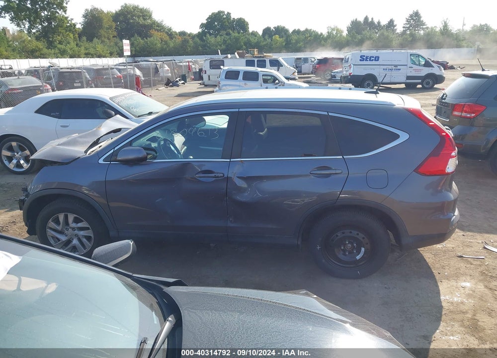 2016 HONDA CR-V EX-L VIN: 5J6RM4H77GL062812
