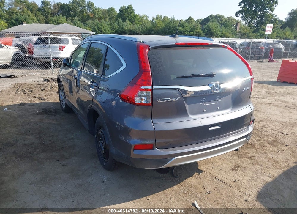 2016 HONDA CR-V EX-L VIN: 5J6RM4H77GL062812