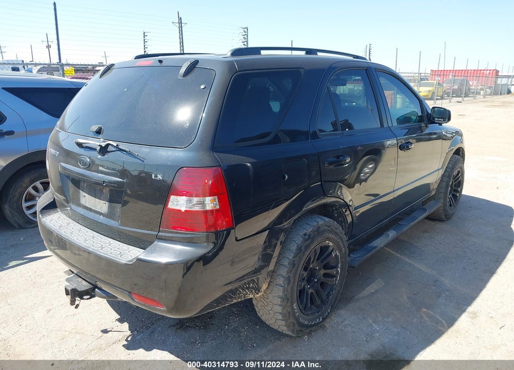 2008 KIA SORENTO LX VIN: KNDJD735785853776