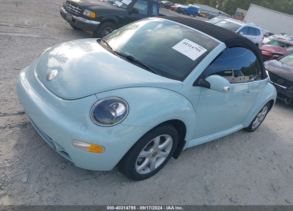 2004 VOLKSWAGEN NEW BEETLE GLS 1.8T VIN: 3VWCD31Y34M353288