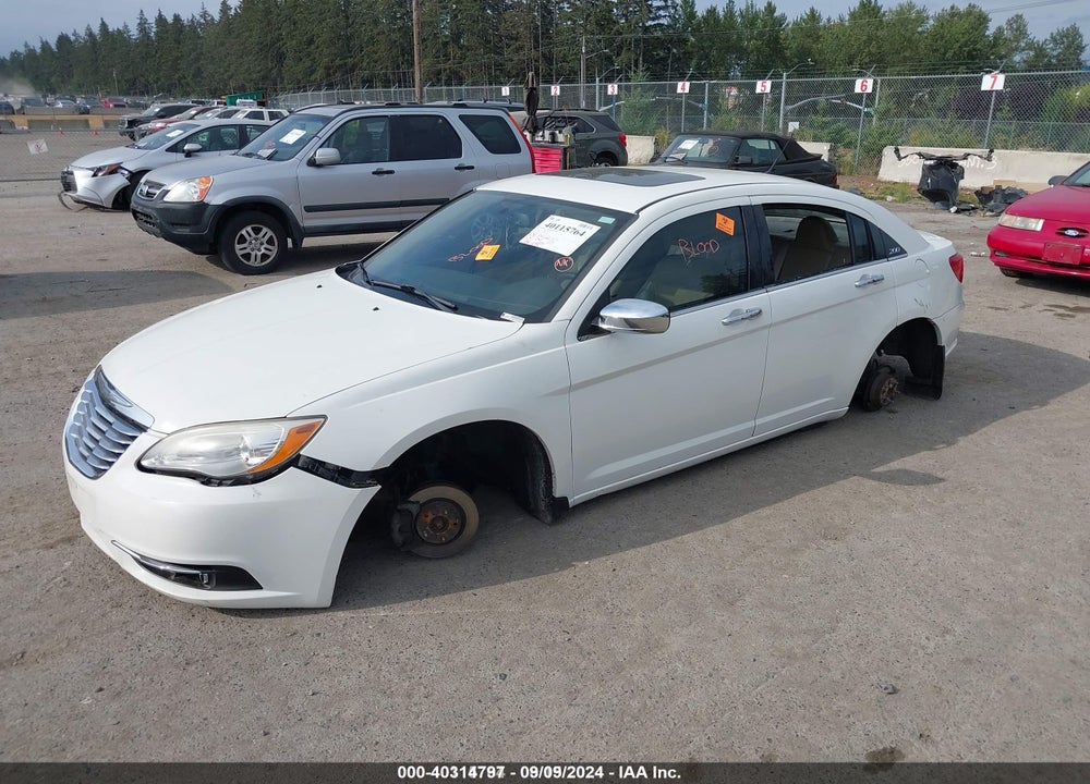 2011 CHRYSLER 200 LIMITED VIN: 1C3BC2FB4BN500953