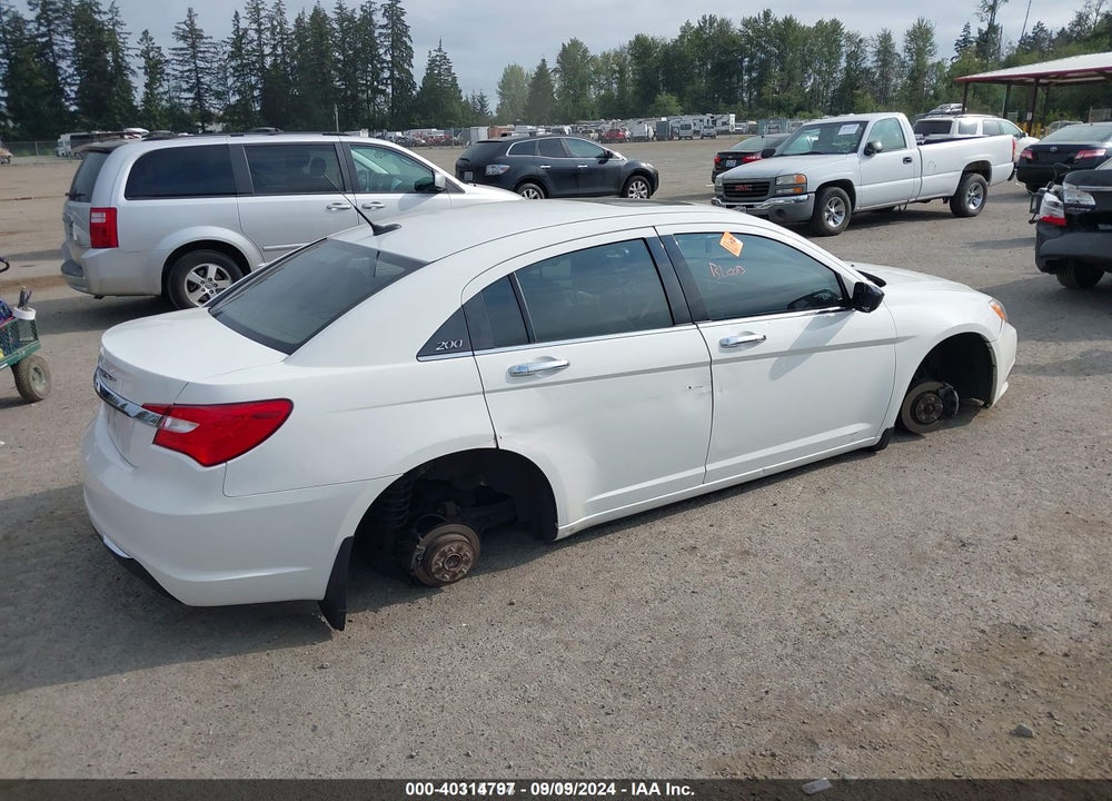 2011 CHRYSLER 200 LIMITED VIN: 1C3BC2FB4BN500953
