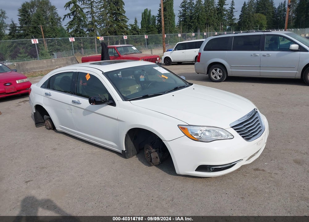 2011 CHRYSLER 200 LIMITED VIN: 1C3BC2FB4BN500953