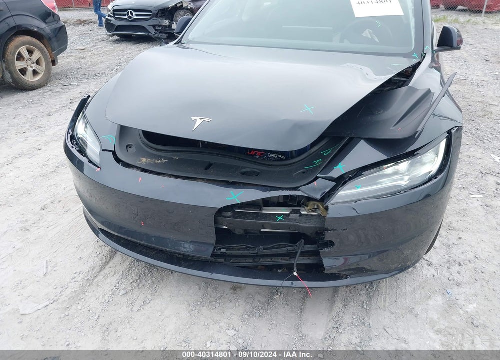 2024 TESLA MODEL 3 REAR-WHEEL DRIVE VIN: 5YJ3E1EA3RF736452