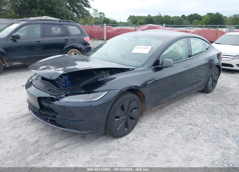 2024 TESLA MODEL 3 REAR-WHEEL DRIVE VIN: 5YJ3E1EA3RF736452