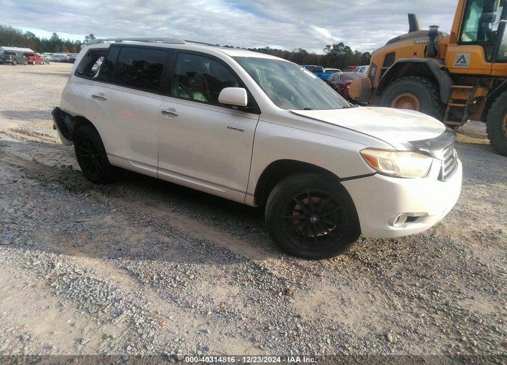 2008 TOYOTA HIGHLANDER LIMITED VIN: JTEES42A382082623