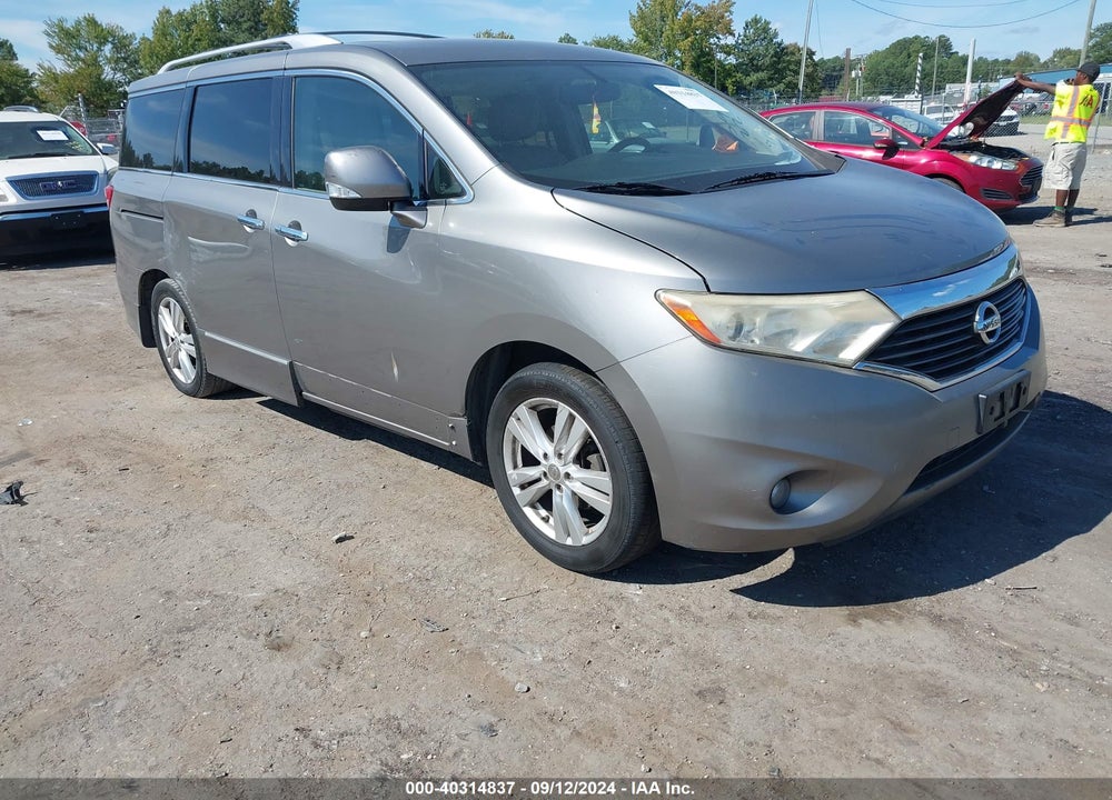 2012 NISSAN QUEST VIN: JN8AE2KP2C9039222