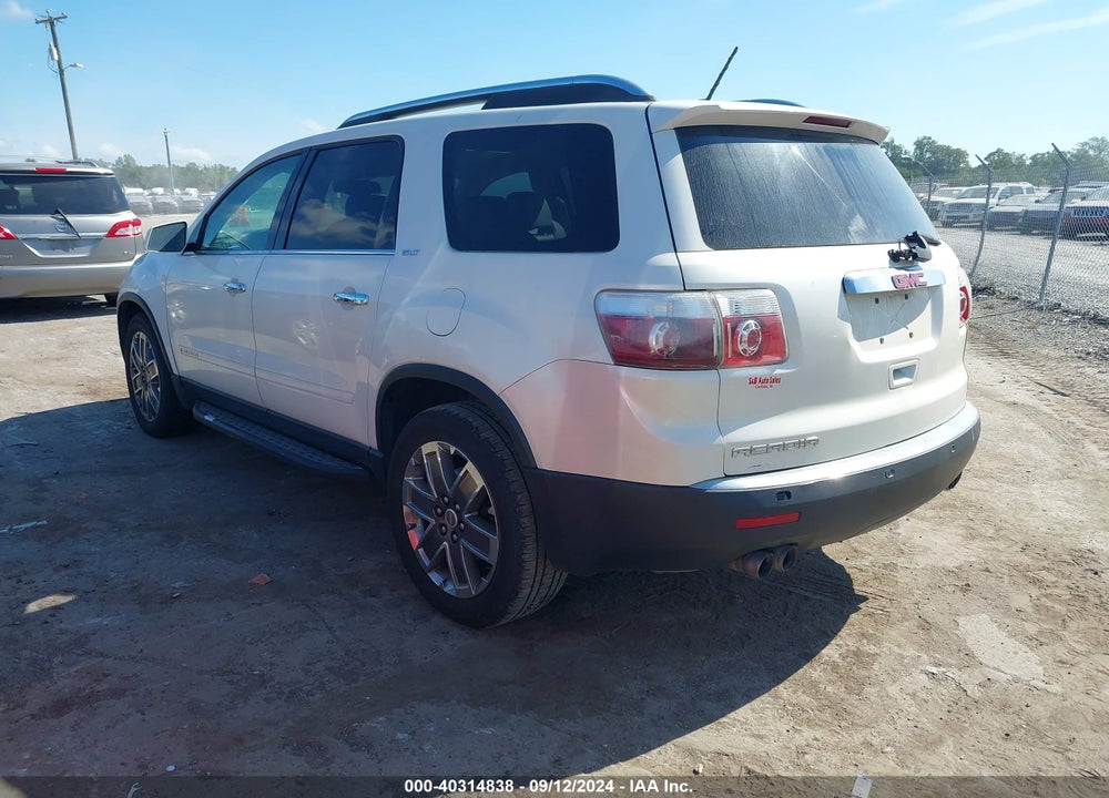 2007 GMC ACADIA SLT-1 VIN: 1GKER23707J125668