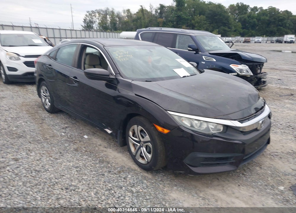 2016 HONDA CIVIC LX VIN: 19XFC2F57GE089843
