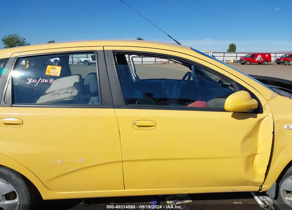 2006 CHEVROLET AVEO LS VIN: KL1TD66616B682794