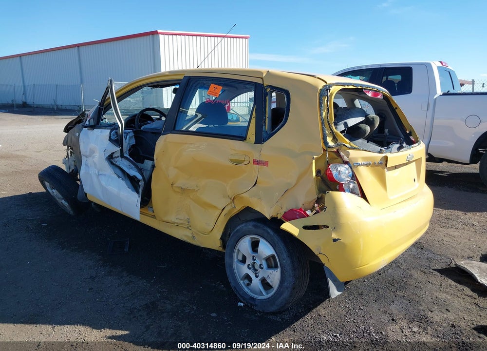 2006 CHEVROLET AVEO LS VIN: KL1TD66616B682794