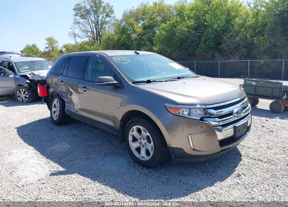 2014 FORD EDGE SEL VIN: 2FMDK3JC5EBA37195