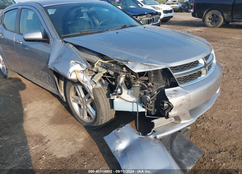 2013 DODGE AVENGER SXT VIN: 1C3CDZCG5DN624212