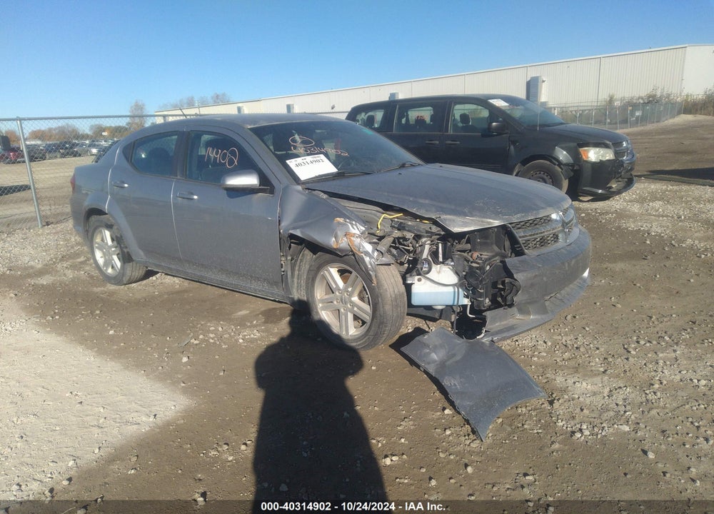 2013 DODGE AVENGER SXT VIN: 1C3CDZCG5DN624212