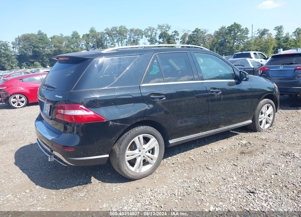 2014 MERCEDES-BENZ ML 350 4MATIC VIN: 4JGDA5HB7EA427805