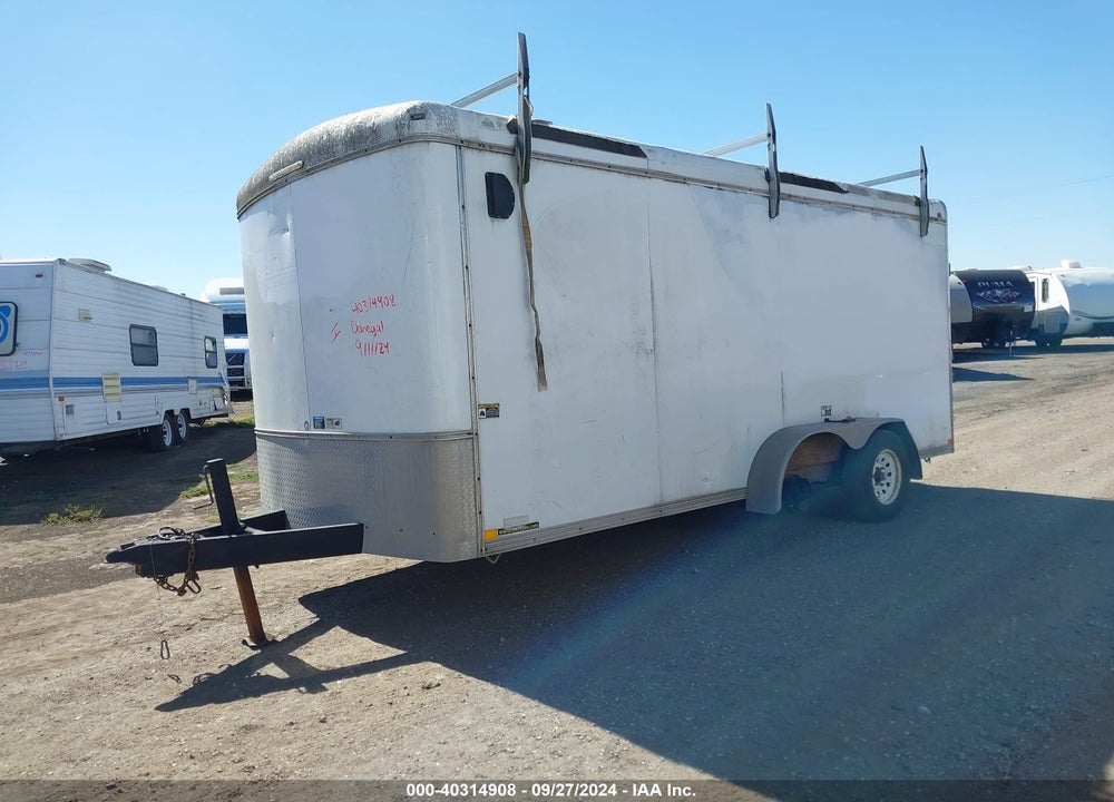 2008 H&H CARGO TRAILER W/WRAP VIN: 4J6TC16228B108302