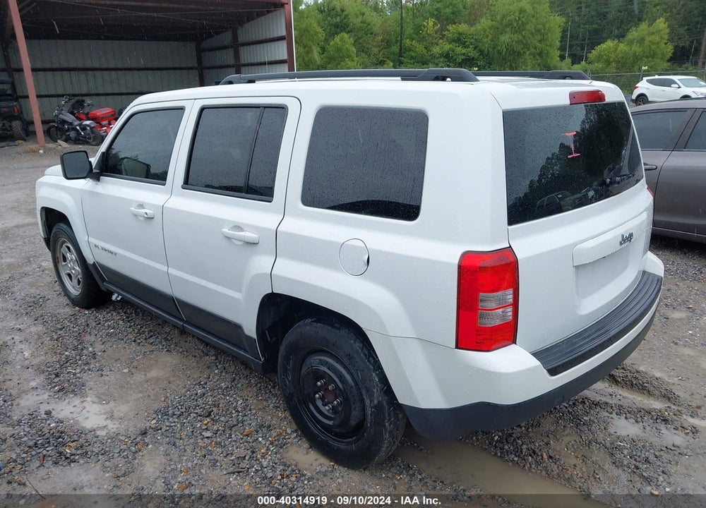 2015 JEEP PATRIOT SPORT VIN: 1C4NJPBB7FD304857