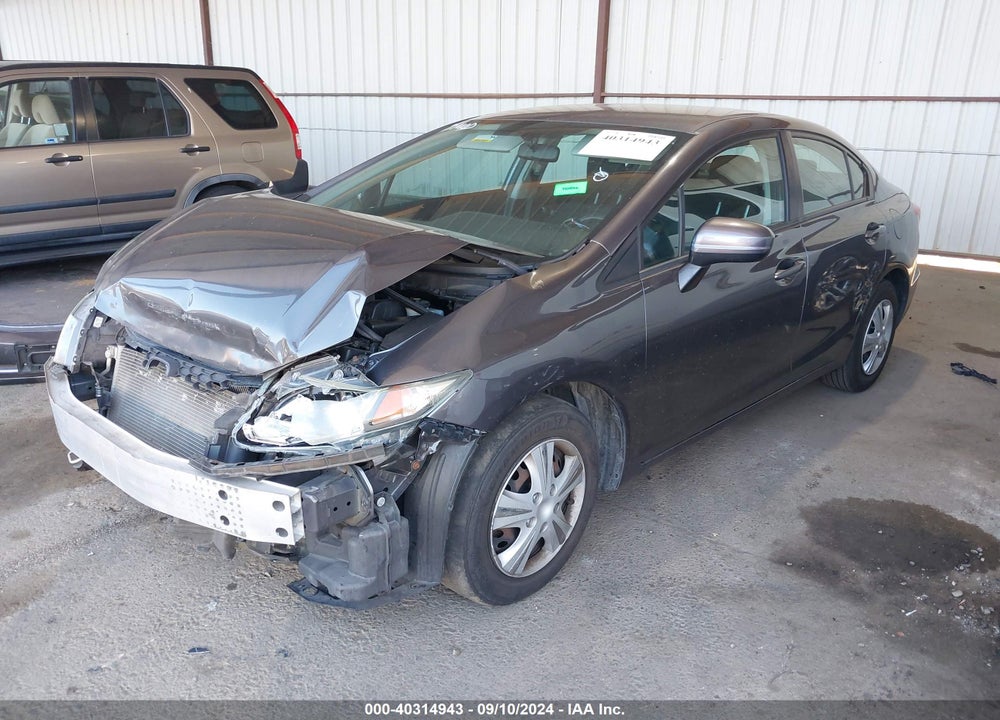 2014 HONDA CIVIC LX VIN: 19XFB2F53EE051560