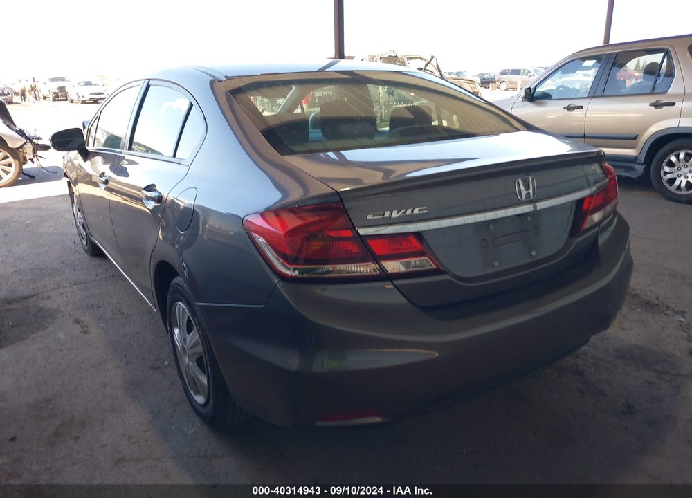 2014 HONDA CIVIC LX VIN: 19XFB2F53EE051560