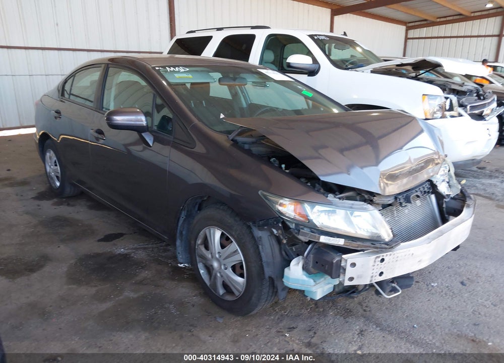 2014 HONDA CIVIC LX VIN: 19XFB2F53EE051560