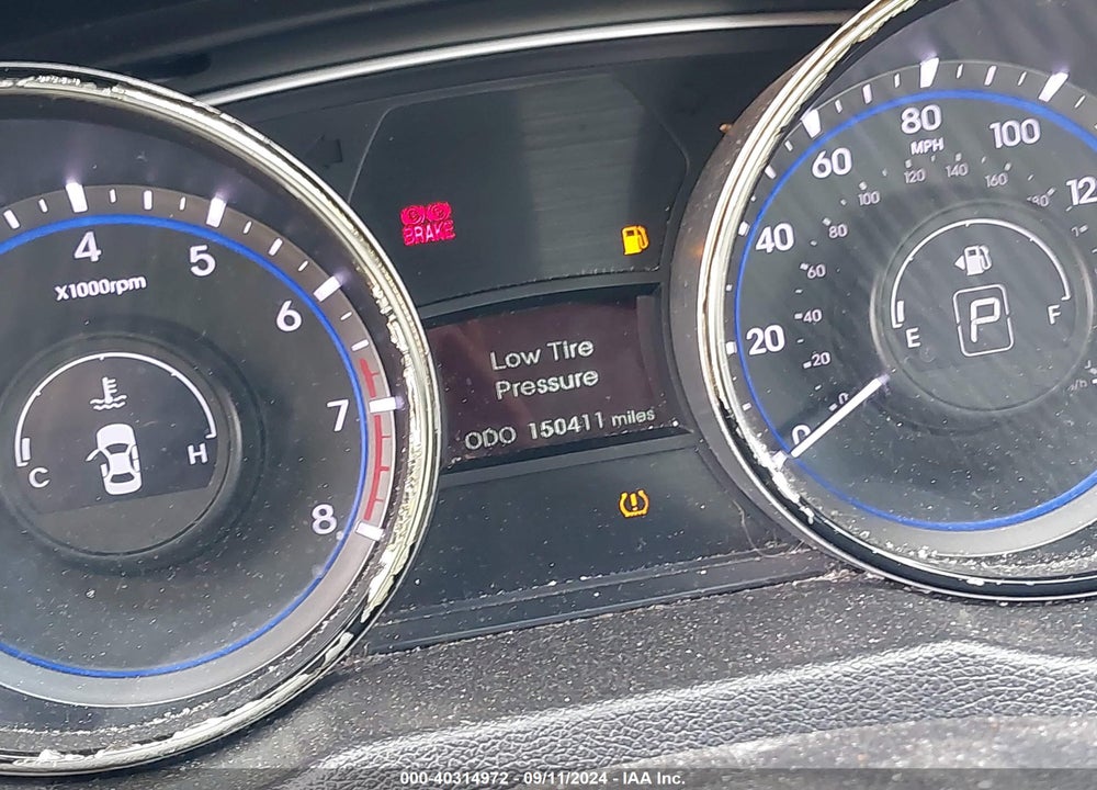 2013 HYUNDAI SONATA GLS VIN: 5NPEB4AC4DH682390