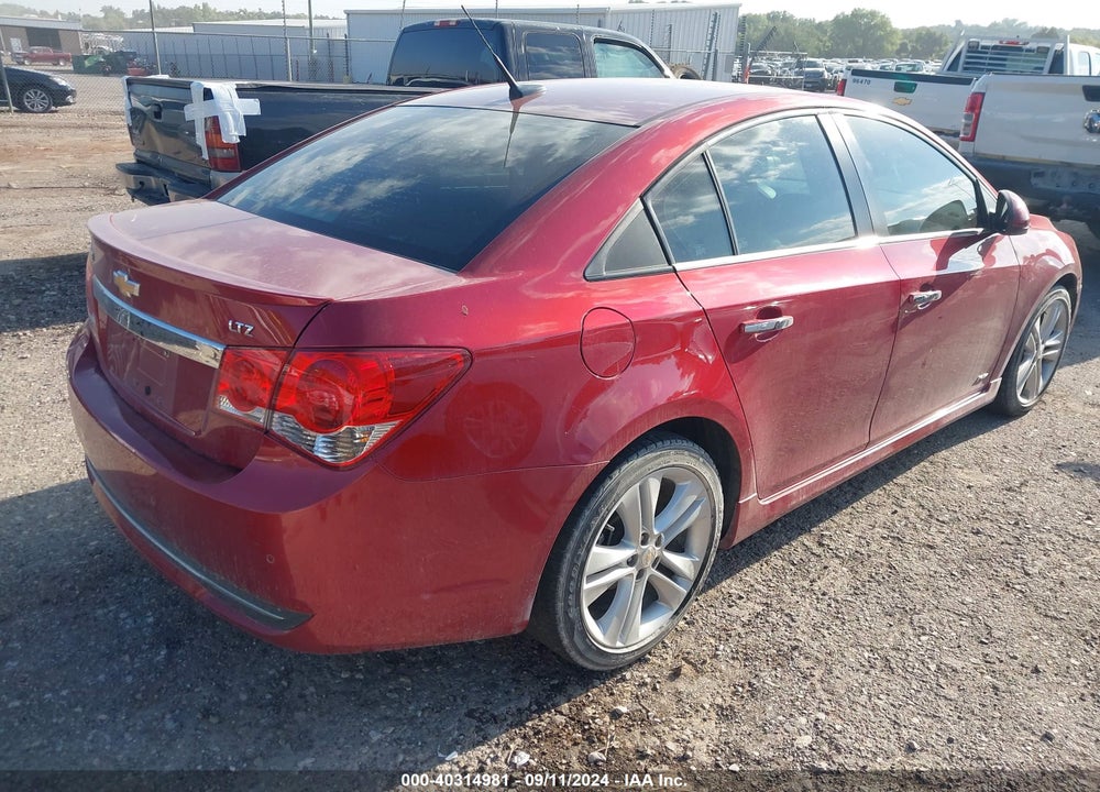 2013 CHEVROLET CRUZE LTZ VIN: 1G1PG5SB3D7228067
