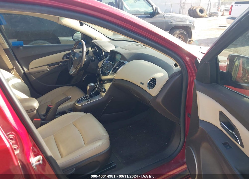 2013 CHEVROLET CRUZE LTZ VIN: 1G1PG5SB3D7228067