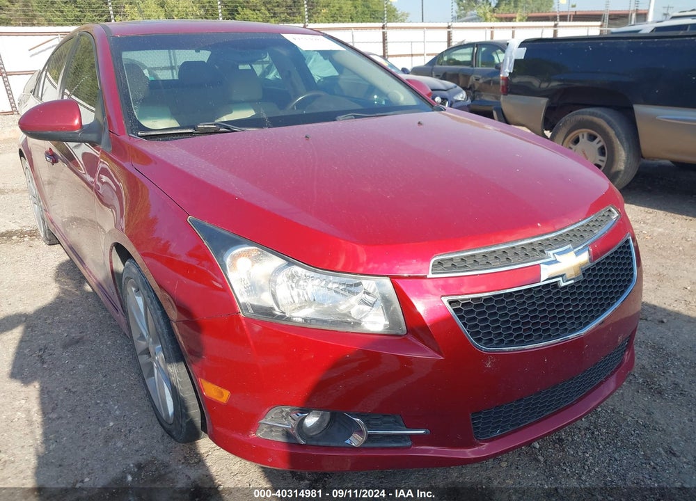 2013 CHEVROLET CRUZE LTZ VIN: 1G1PG5SB3D7228067