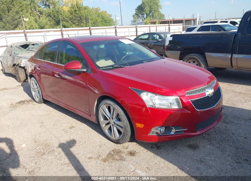 2013 CHEVROLET CRUZE LTZ VIN: 1G1PG5SB3D7228067