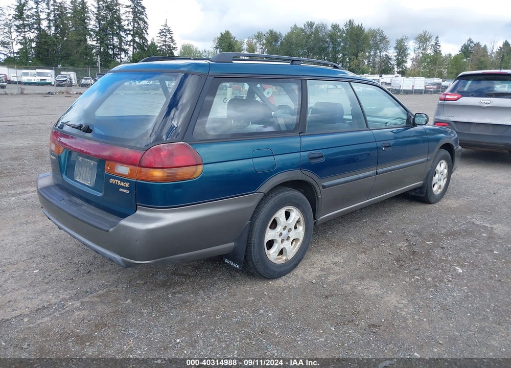 1998 SUBARU LEGACY VIN: 4S3BG6855W6626009
