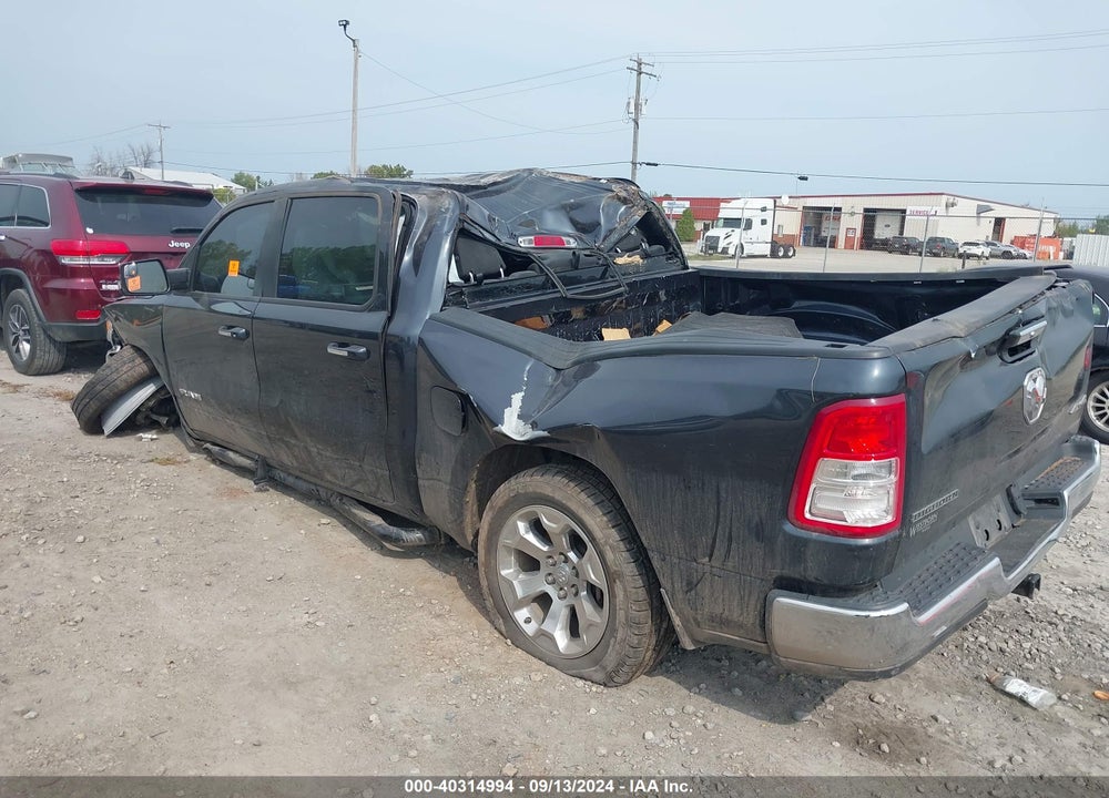2019 RAM 1500 BIG HORN/LONE STAR 4X4 5'7 BOX VIN: 1C6RRFFG1KN818144
