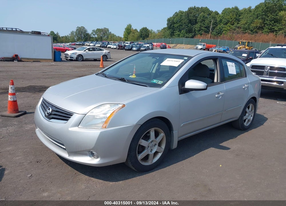 2012 NISSAN SENTRA 2.0 S VIN: 3N1AB6AP7CL611330