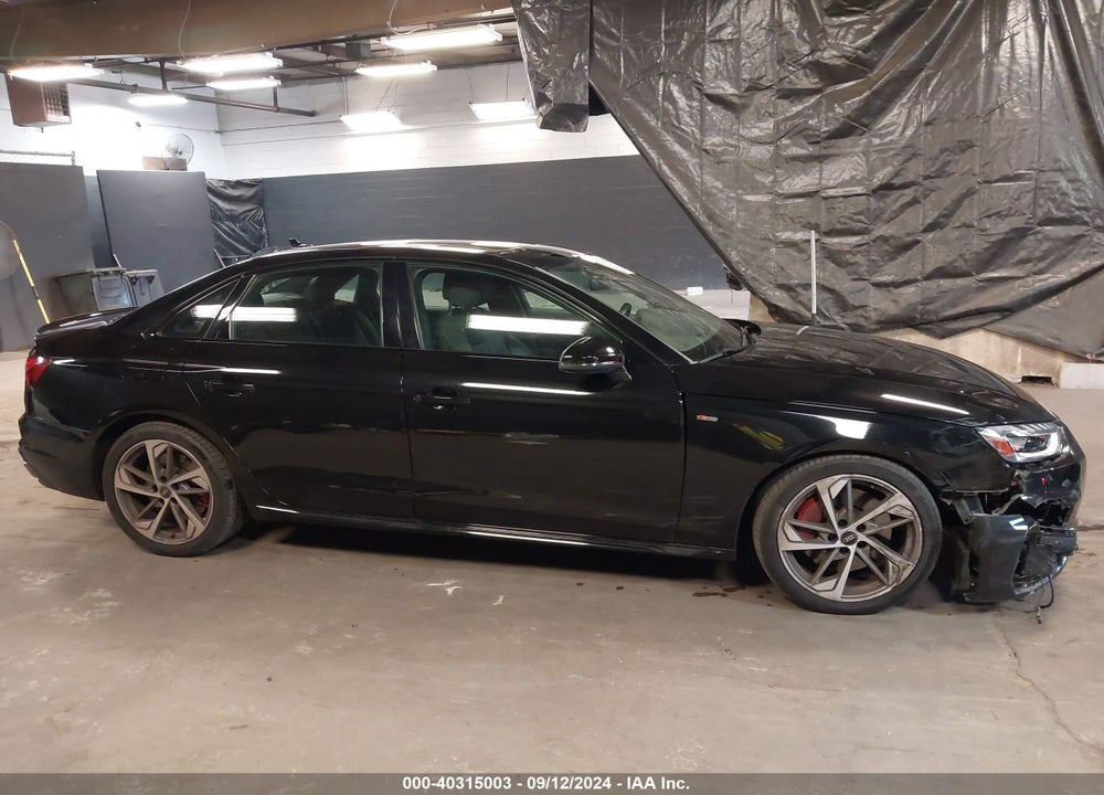 2023 AUDI A4 PREMIUM PLUS 45 TFSI S LINE QUATTRO S TRONIC VIN: WAUEAAF40PA002982