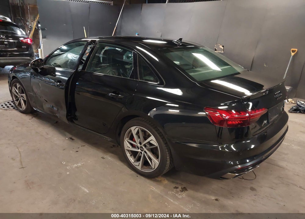 2023 AUDI A4 PREMIUM PLUS 45 TFSI S LINE QUATTRO S TRONIC VIN: WAUEAAF40PA002982