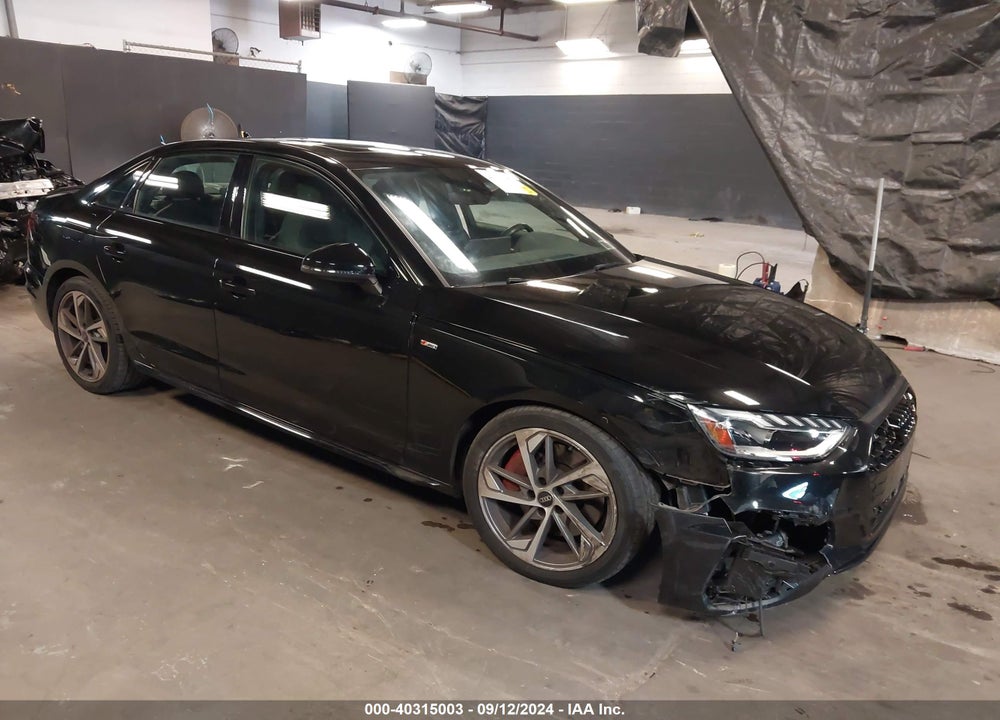 2023 AUDI A4 PREMIUM PLUS 45 TFSI S LINE QUATTRO S TRONIC VIN: WAUEAAF40PA002982