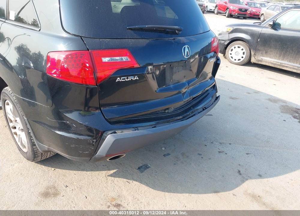 2009 ACURA MDX VIN: 2HNYD28229H520714