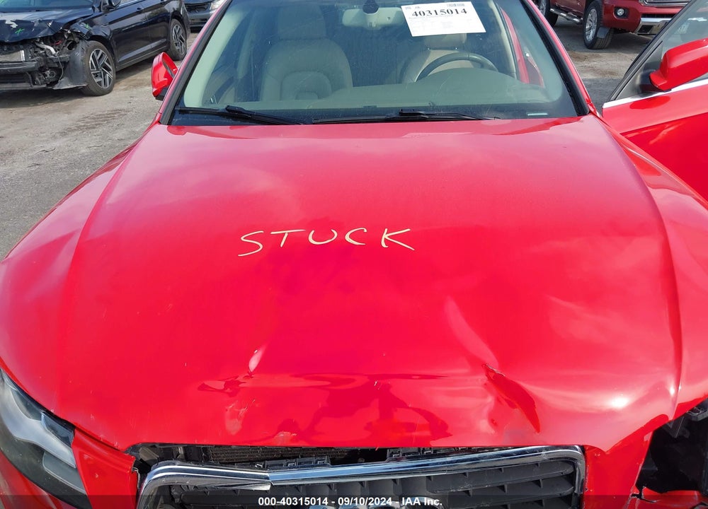 2012 AUDI A4 2.0T PREMIUM VIN: WAUFFAFL4CN003147