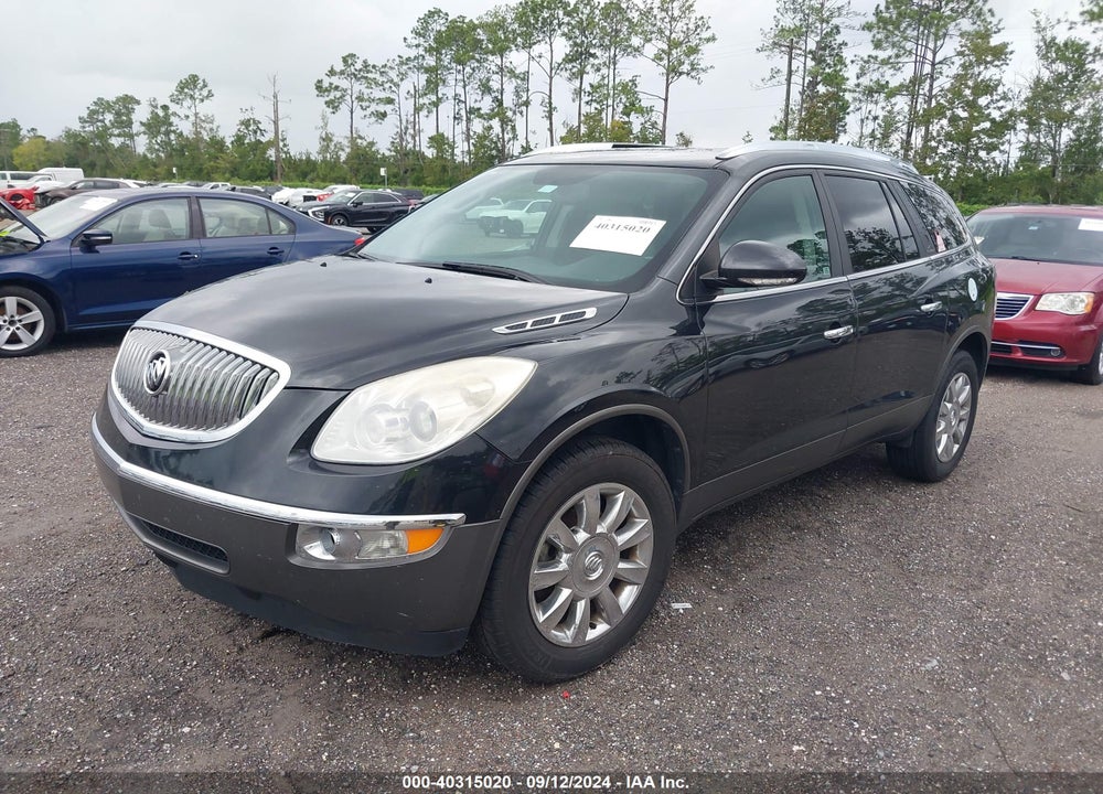 2012 BUICK ENCLAVE LEATHER VIN: 5GAKRCED6CJ424732