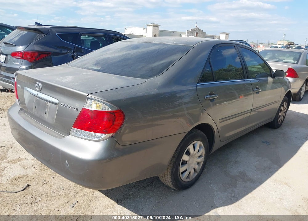 2006 TOYOTA CAMRY LE VIN: 4T1BE32K56U747150