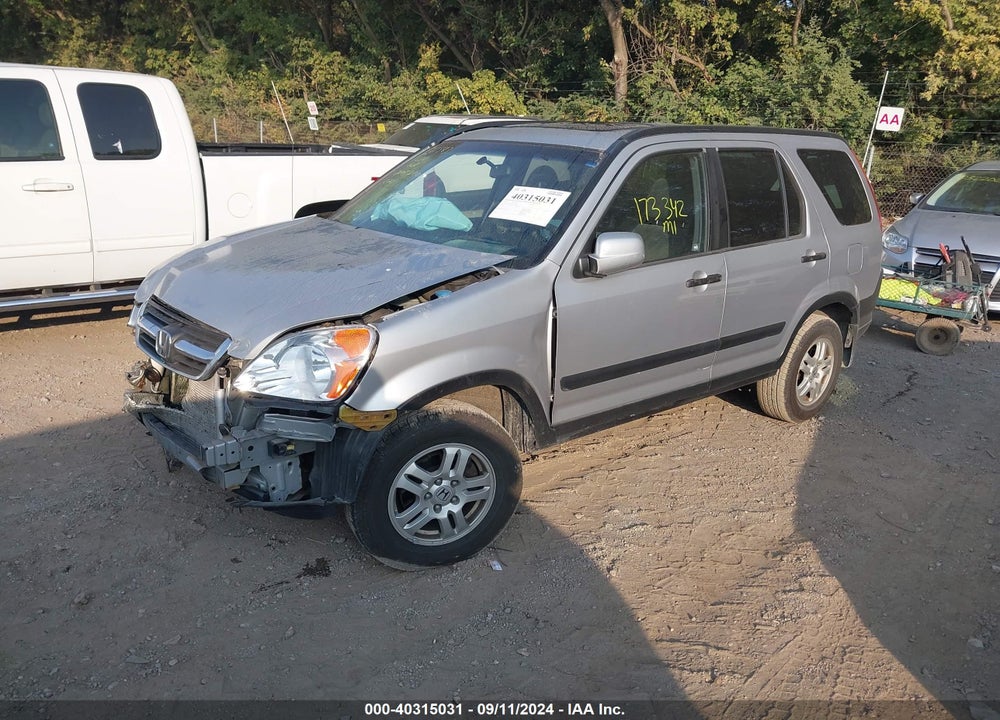 2002 HONDA CR-V EX VIN: JHLRD78852C066949