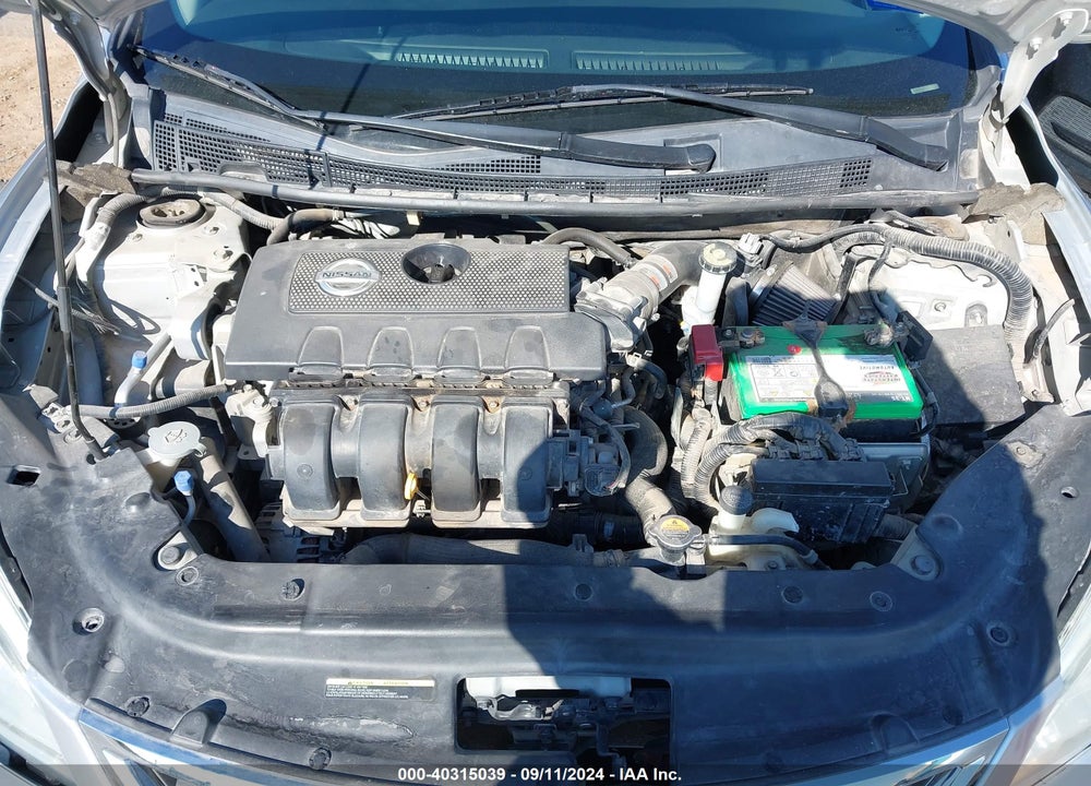 2014 NISSAN SENTRA S VIN: 3N1AB7AP9EY326298