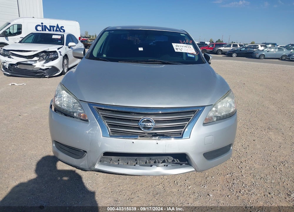 2014 NISSAN SENTRA S VIN: 3N1AB7AP9EY326298