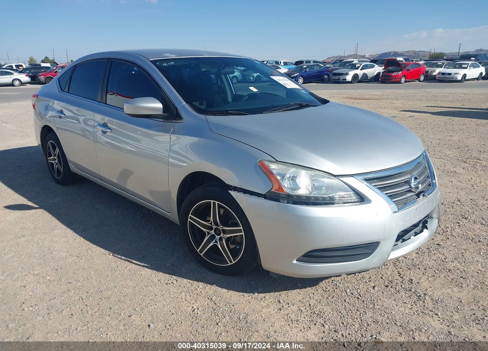2014 NISSAN SENTRA S VIN: 3N1AB7AP9EY326298
