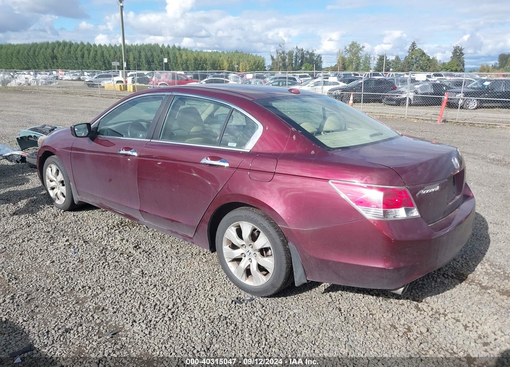 2008 HONDA ACCORD 3.5 EX-L VIN: 1HGCP368X8A084181