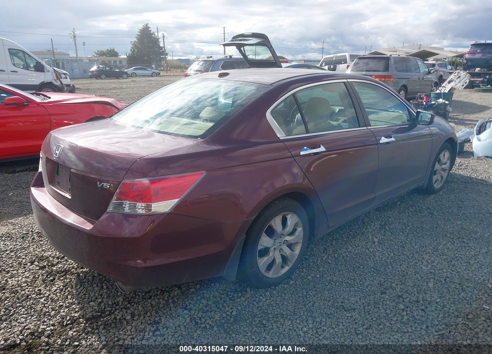 2008 HONDA ACCORD 3.5 EX-L VIN: 1HGCP368X8A084181