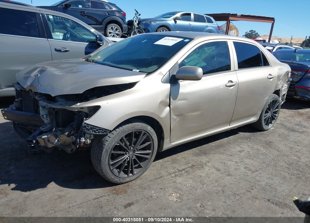 2010 TOYOTA COROLLA LE VIN: 1NXBU4EE7AZ234778