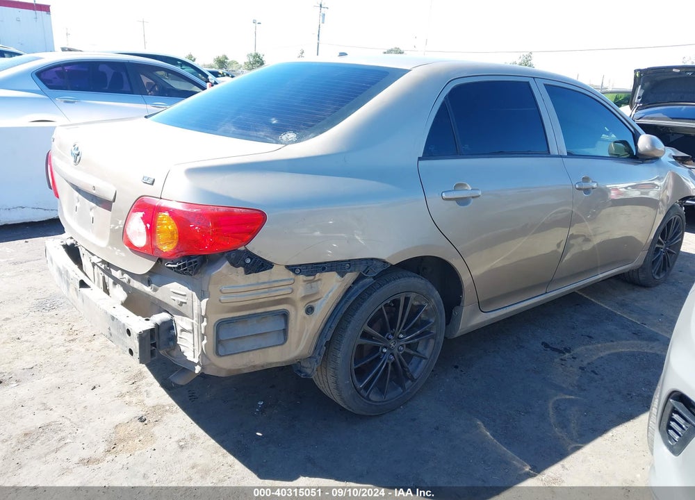 2010 TOYOTA COROLLA LE VIN: 1NXBU4EE7AZ234778